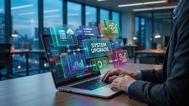 Digital Transformation - Legacy System Upgrade Interface with Real Device Operation