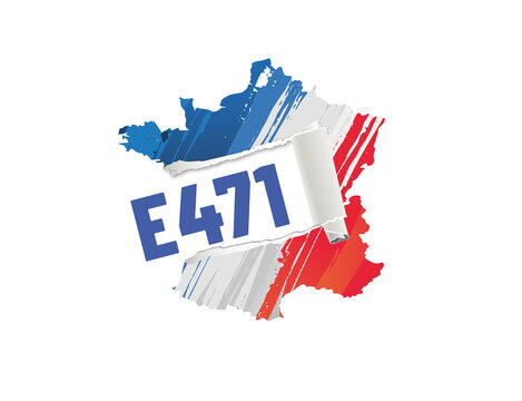 additif alimentaire E471 (&eacute;mulsifiant) - mono et diglyc&eacute;rides d'acides gras