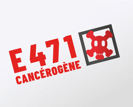 additif alimentaire E471 (&eacute;mulsifiant) - mono et diglyc&eacute;rides d'acides gras