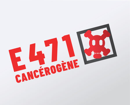 additif alimentaire E471 (&eacute;mulsifiant) - mono et diglyc&eacute;rides d'acides gras