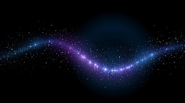 Abstract particle flow background elegant waves bright blue pink purple glow effect digital waveform screensaver futuristic neon lines soft shine cyber aesthetic luminous motion tech design