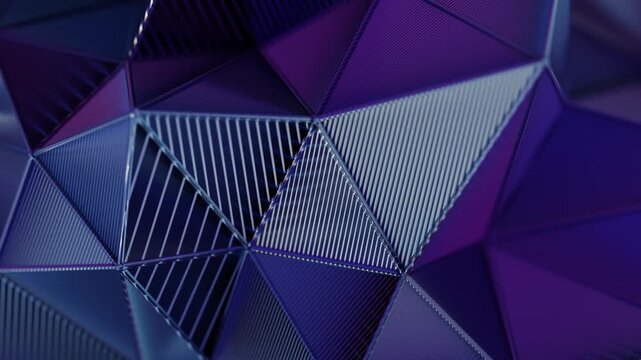 Abstract geometric pattern with purple tones