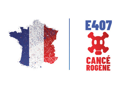 E407 - Carragh&eacute;nane - Agent de texture canc&eacute;rog&egrave;ne