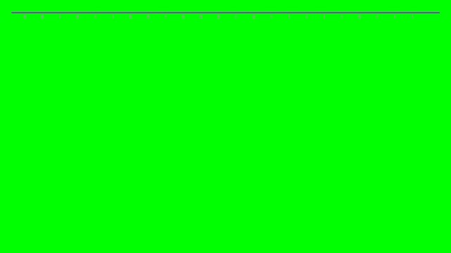 A vibrant, solid green background with a thin dark line at the top, perfect for graphic design and compositing.