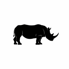 rhino vector illustration © joy