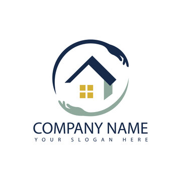 Real Estate Home Care and Protection Logo