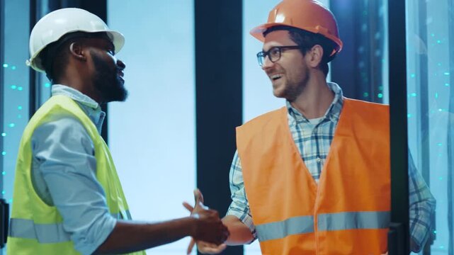 A dedicated Professional in Safety Gear specializing in operations at a Data Center site
