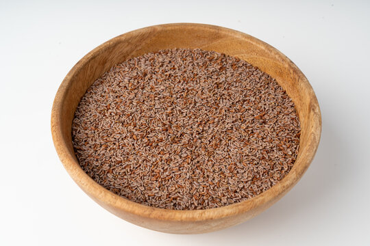 Plantago ovata seeds, Psyllium husk, isabgol dietary fiber or ispaghula