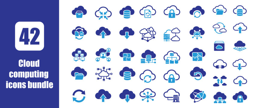 Cloud Computing Icons Bundle