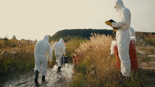 Environmental Cleanup Operation Comprehensive Hazardous Waste Investigation Team Focus