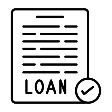 Loan Vector Icon