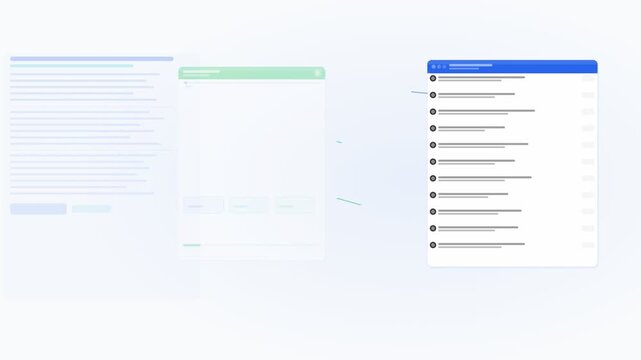 AI Coding Assistant Electric Blue AI Automation 4K