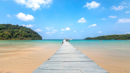 Long pier at Bang Bao Beach on the island of Ko Kut (Ko Kood) © Foto-Jagla.de