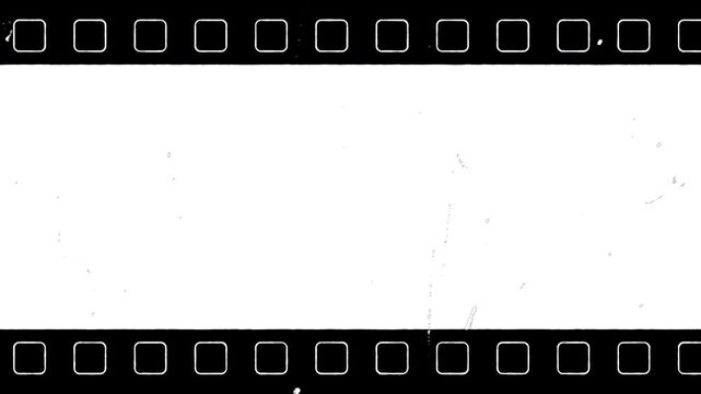 Real film scan. Suitable for filmthemed designs, nostalgiathemed projects. Vintage film strip background with sprocket hole texture overlay adds a classic touch.