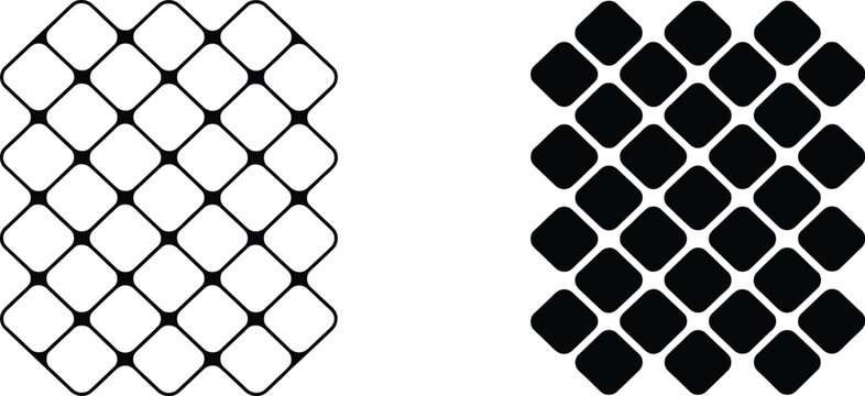 Paving Icon Set Featuring Road Construction, Brick Pavement, and Surface Installation Symbols