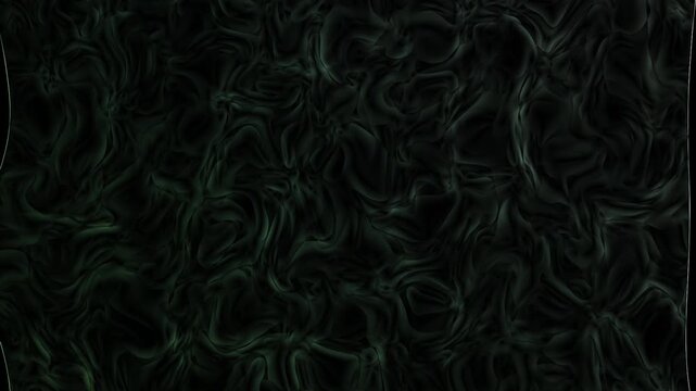 Dark organic liquid texture abstract flowing marble surface seamless motion background, 4k animation video