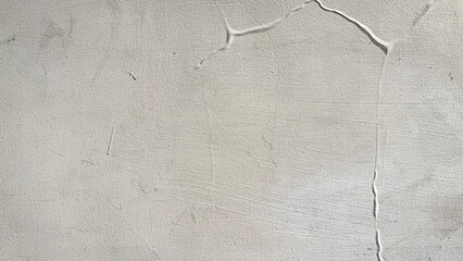 Cracked white plaster texture, minimalist style desktop wallpaper. © Rawpixel.com