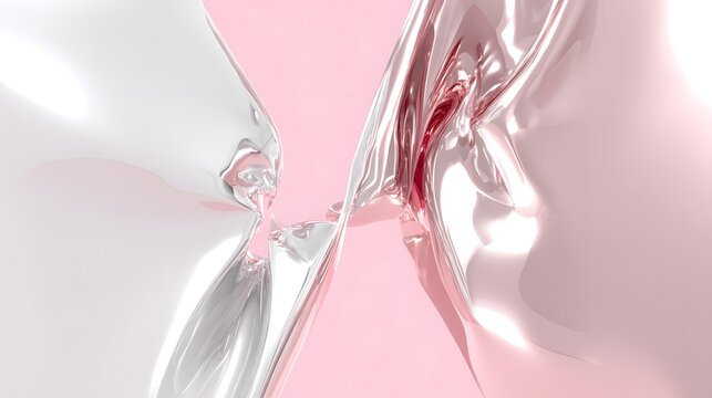cubes rotating in a symmetrical pattern with reflections