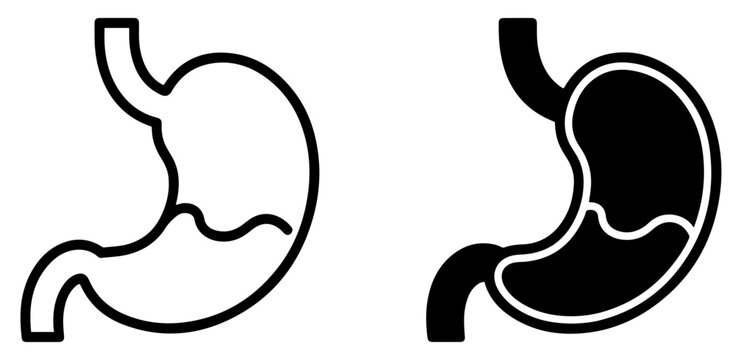 stomach icon for apps and websites
