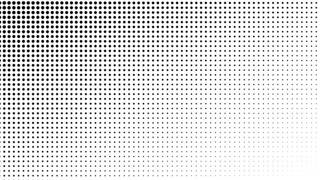 Halftone dot pattern background with gradient effect