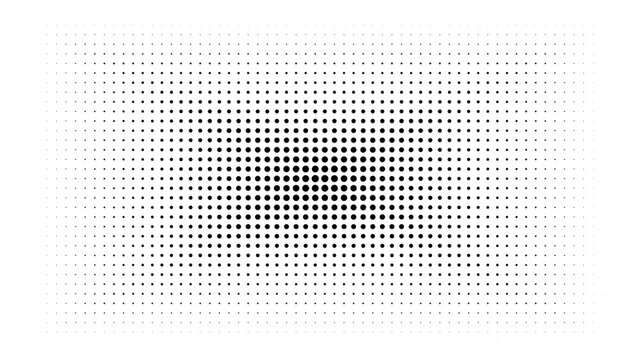 Halftone dot pattern background with gradient effect