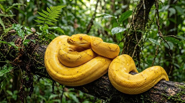 green tree python