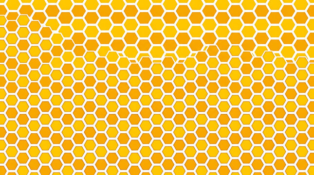 Seamless honeycomb pattern background