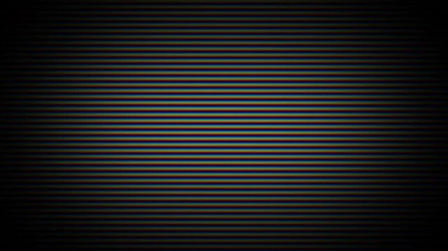 Lignes multicolores avec effet de signal vid&eacute;o d&eacute;faillant