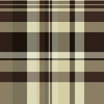 Trendy pattern fabric plaid, perfection background tartan vector. Grid seamless textile texture check in light and dark colors.