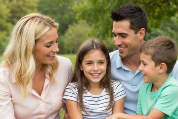 Obraz premium Portrait of a family