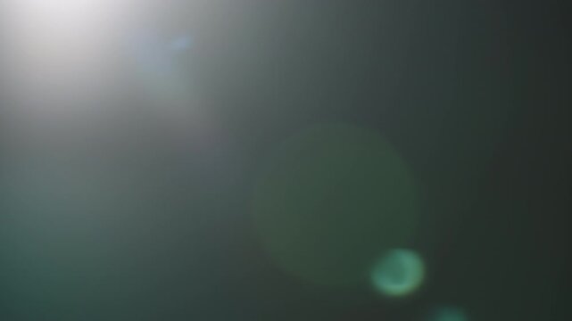 Real lens flare for overlay long focal length lens