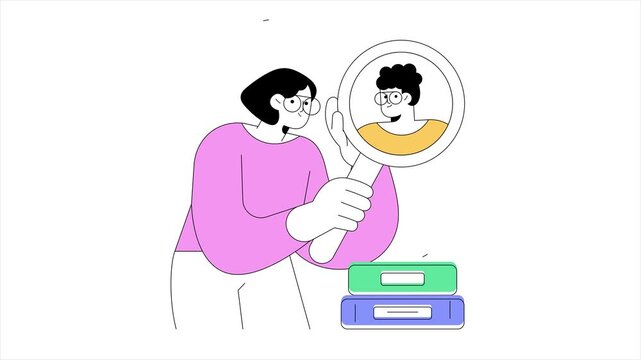 Find A Student  Animated Mp4 File	