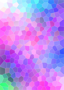 Pink and purple geometric mosaic background