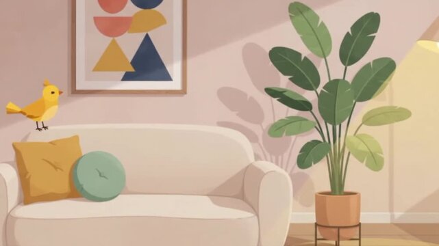 Environments Flat Illustration