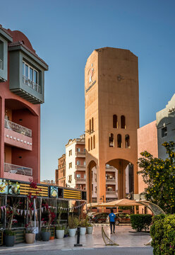 Modern coastal resort development and