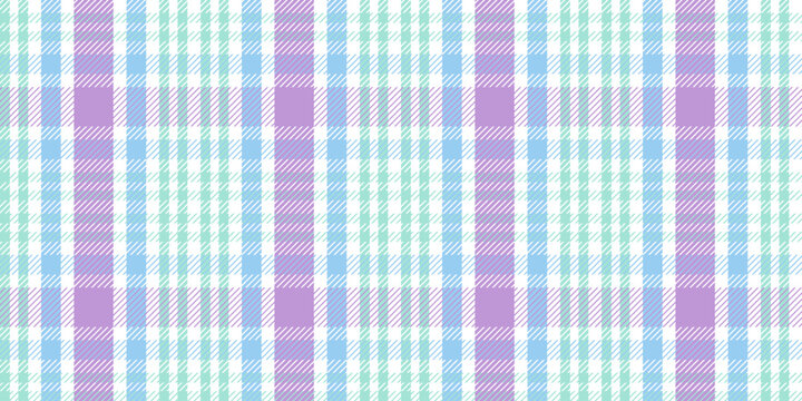 A pastel checkered pattern in lavender, blue, and mint tones, perfect for spring and summer, as well as fresh, vibrant design projects