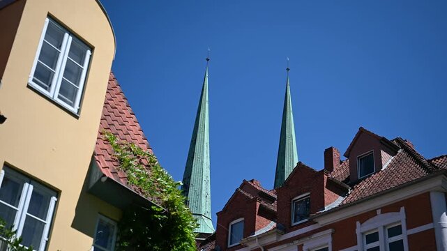 L&uuml;beck Cathedral in Schleswig-Holstein, Germany