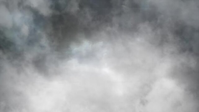 Storm Clouds with Lightning Flash  Background Animation