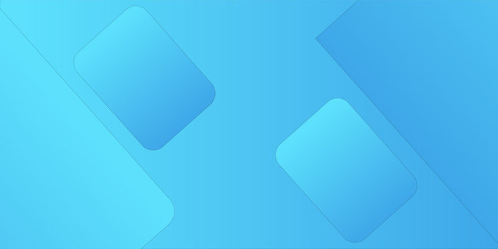 Abstract light blue geometric background with overlapping transparent rounded rectangle shapes vector illustration