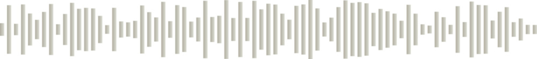 Green sound wave pattern on a for audio or music concepts © Tarek