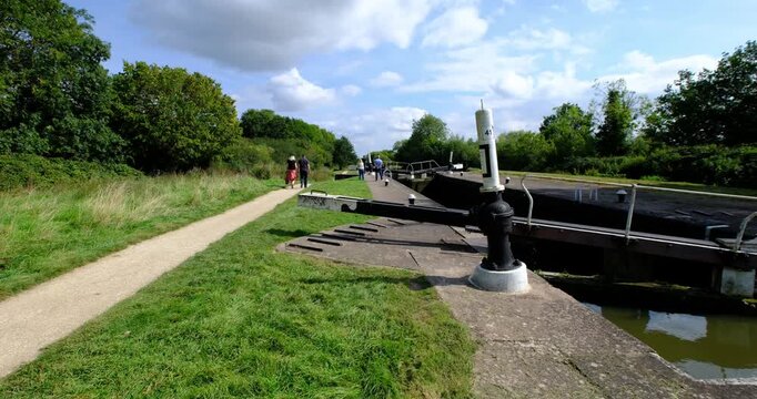 Stratford Canal Wootten Wawen Warwichsire England UK