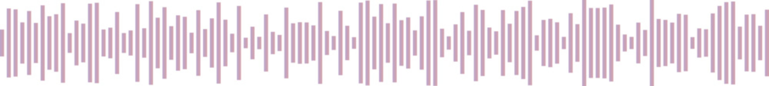 Purple sound wave pattern on a for audio or music related concepts