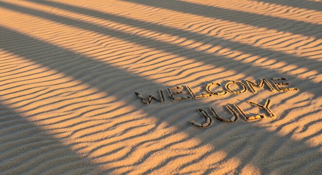 Golden sand dunes with intricate ripples and shadows.