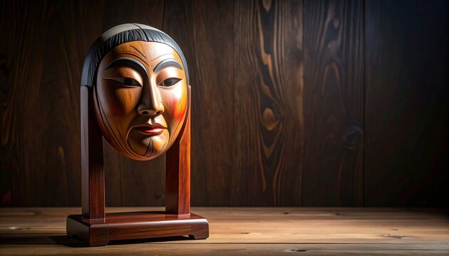 Golden ancient Egyptian pharaoh statue in dimly lit chamber.