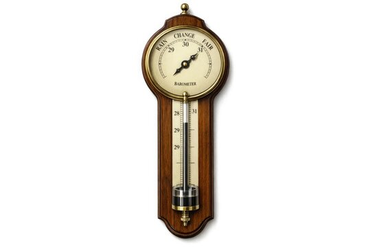A thermometer installed on a white wall with clear display showing temperature measurement