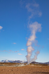 Fototapeta premium Hverir geothermal area