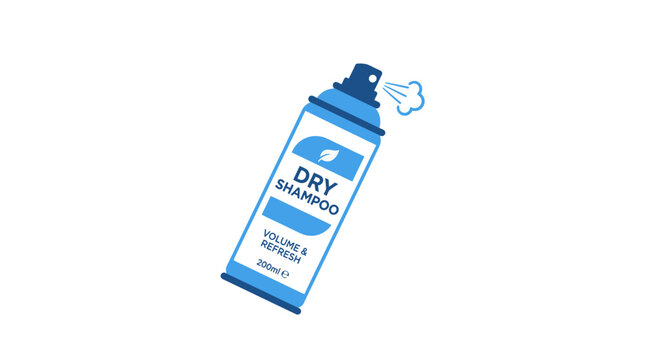 Dry Shampoo Can Spraying Aerosol Mist for Hair Volume and Refresh