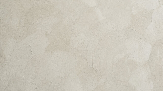 Venetian plaster texture in beige, decorative stucco wall finish with brush strokes, elegant neutral interior background for architectural design