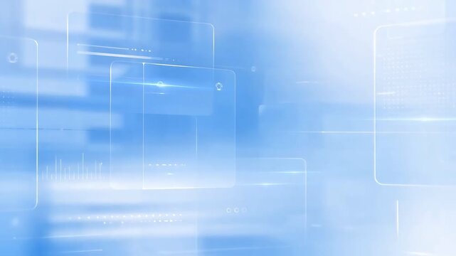 IT Background Concept for Abstract Business Presentation