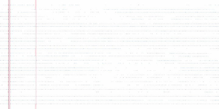 Horizontal lined pattern with pink margin white background